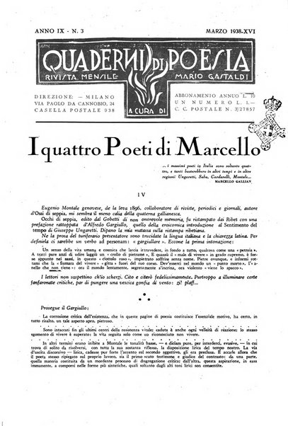 Quaderni di poesia rivista letteraria