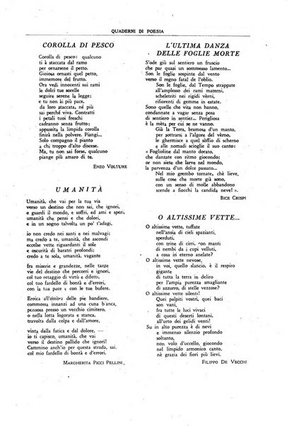 Quaderni di poesia rivista letteraria