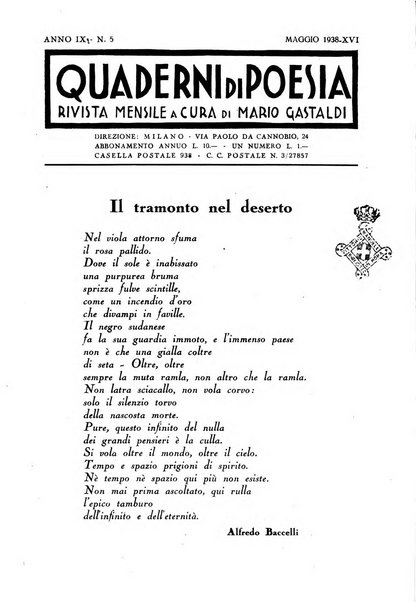 Quaderni di poesia rivista letteraria