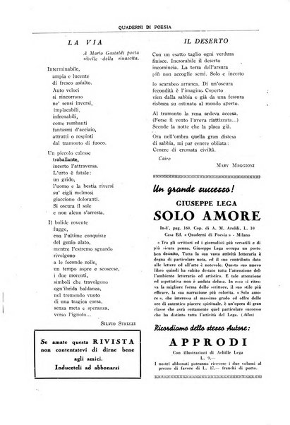 Quaderni di poesia rivista letteraria