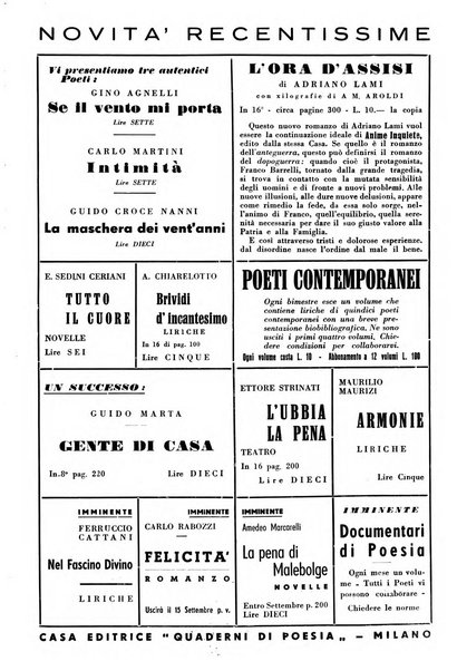 Quaderni di poesia rivista letteraria