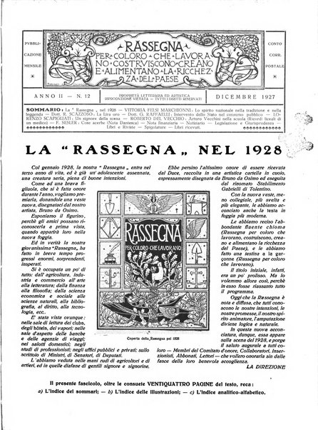 Rassegna per coloro che lavorano, costruiscono, creano e alimentano la ricchezza del paese