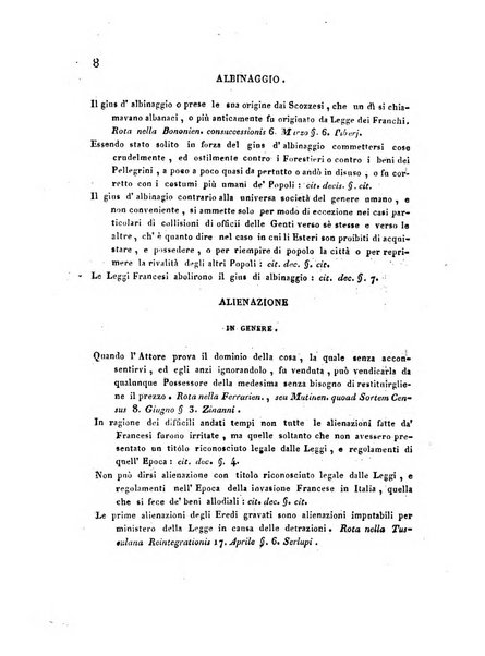 Repertorio generale di giurisprudenza dei tribunali romani