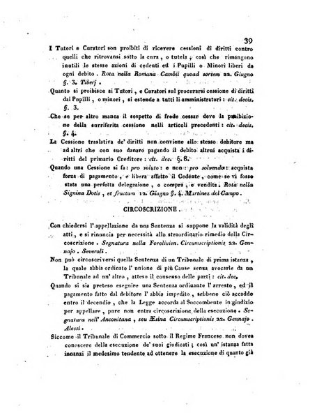 Repertorio generale di giurisprudenza dei tribunali romani