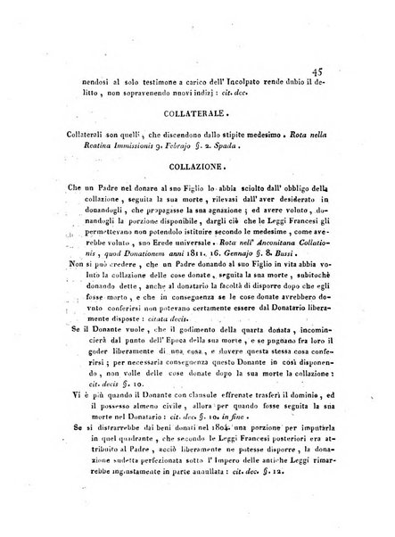 Repertorio generale di giurisprudenza dei tribunali romani