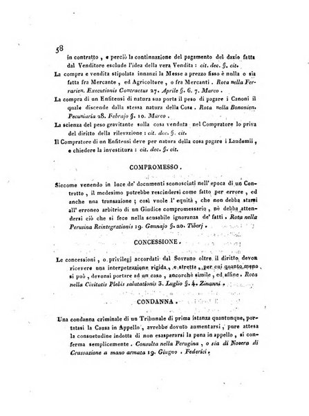 Repertorio generale di giurisprudenza dei tribunali romani