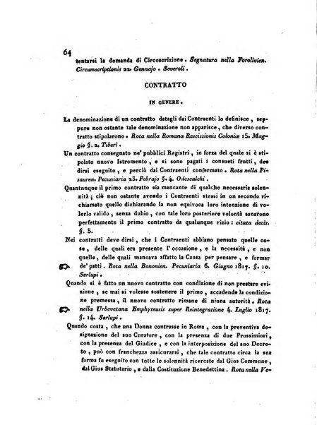 Repertorio generale di giurisprudenza dei tribunali romani