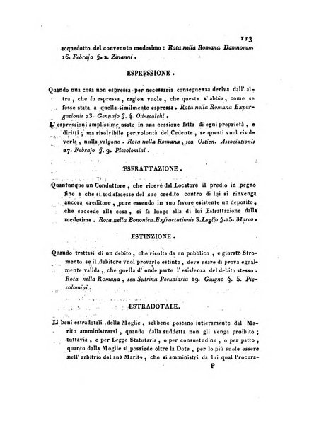 Repertorio generale di giurisprudenza dei tribunali romani