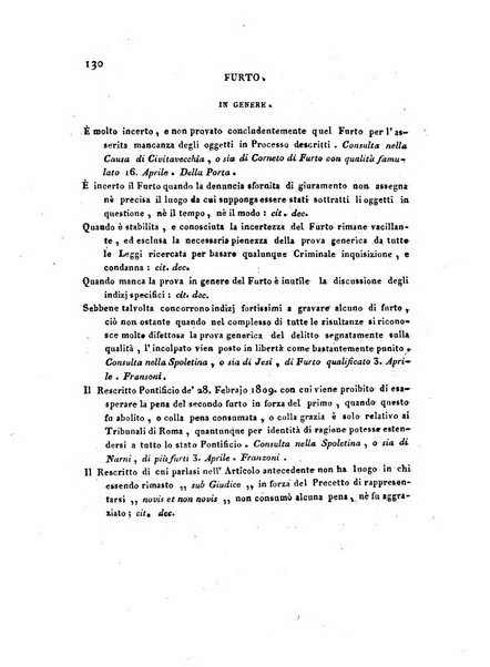 Repertorio generale di giurisprudenza dei tribunali romani