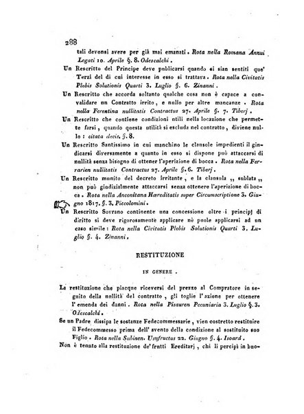 Repertorio generale di giurisprudenza dei tribunali romani