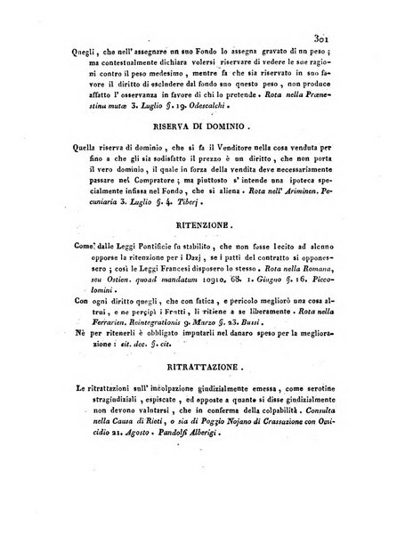 Repertorio generale di giurisprudenza dei tribunali romani