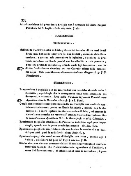 Repertorio generale di giurisprudenza dei tribunali romani