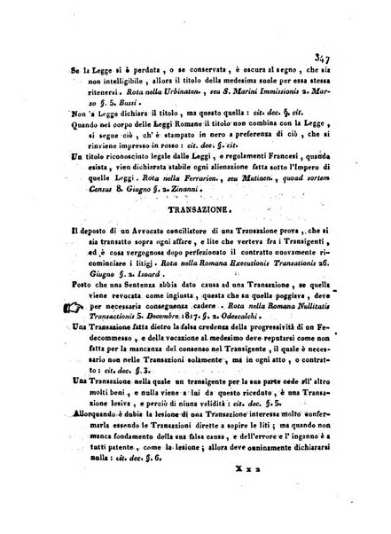 Repertorio generale di giurisprudenza dei tribunali romani