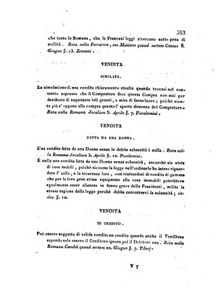 Repertorio generale di giurisprudenza dei tribunali romani