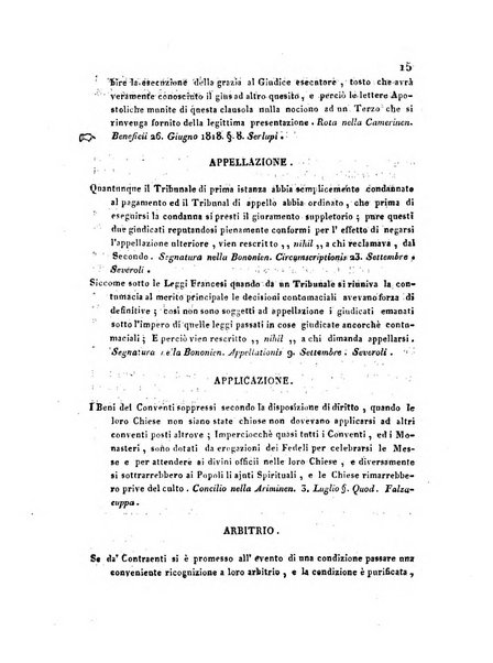 Repertorio generale di giurisprudenza dei tribunali romani