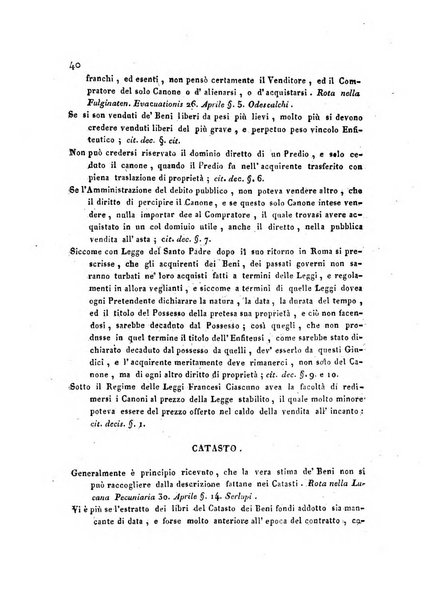 Repertorio generale di giurisprudenza dei tribunali romani