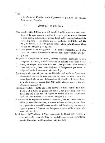 Repertorio generale di giurisprudenza dei tribunali romani