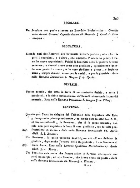 Repertorio generale di giurisprudenza dei tribunali romani