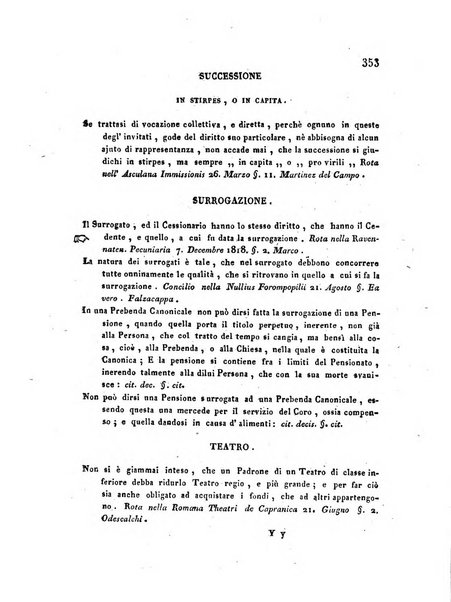 Repertorio generale di giurisprudenza dei tribunali romani