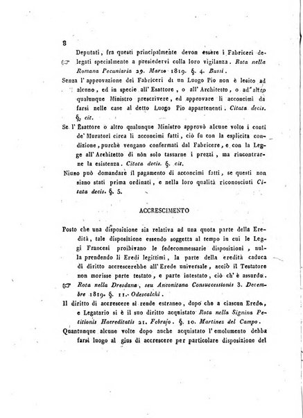 Repertorio generale di giurisprudenza dei tribunali romani