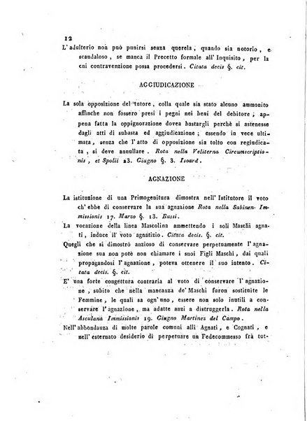 Repertorio generale di giurisprudenza dei tribunali romani