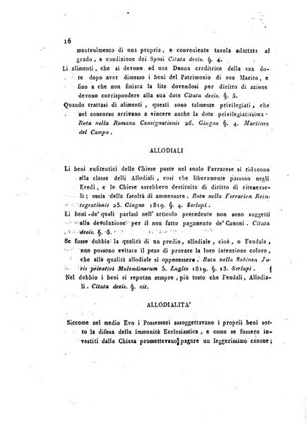 Repertorio generale di giurisprudenza dei tribunali romani