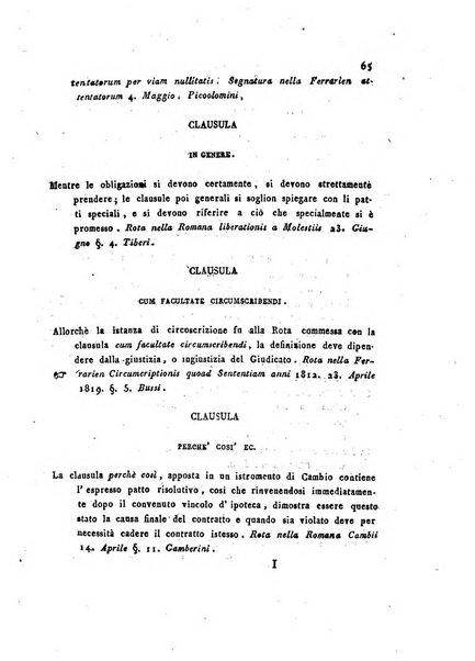 Repertorio generale di giurisprudenza dei tribunali romani