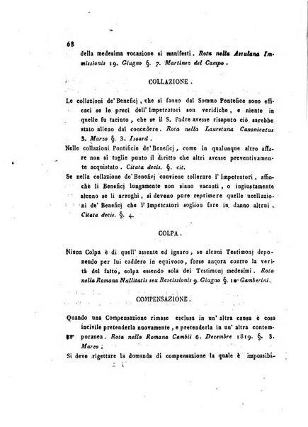 Repertorio generale di giurisprudenza dei tribunali romani