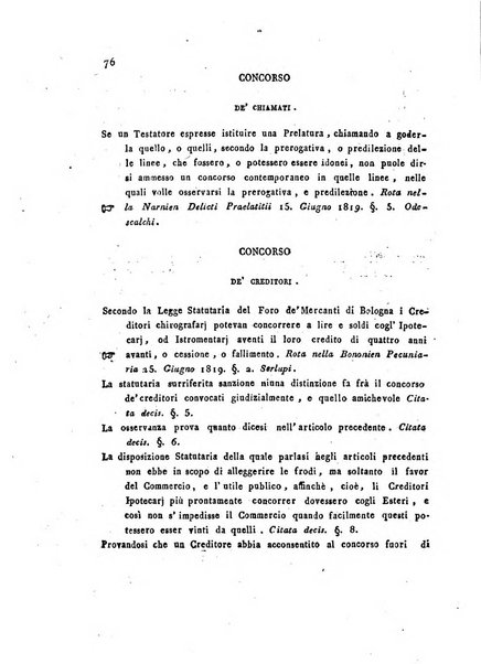 Repertorio generale di giurisprudenza dei tribunali romani