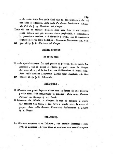 Repertorio generale di giurisprudenza dei tribunali romani