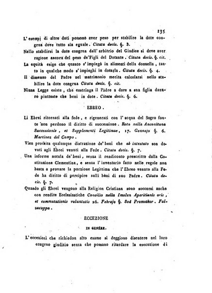 Repertorio generale di giurisprudenza dei tribunali romani