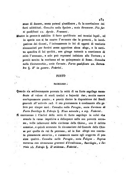 Repertorio generale di giurisprudenza dei tribunali romani