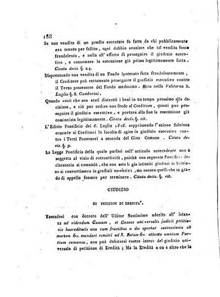 Repertorio generale di giurisprudenza dei tribunali romani