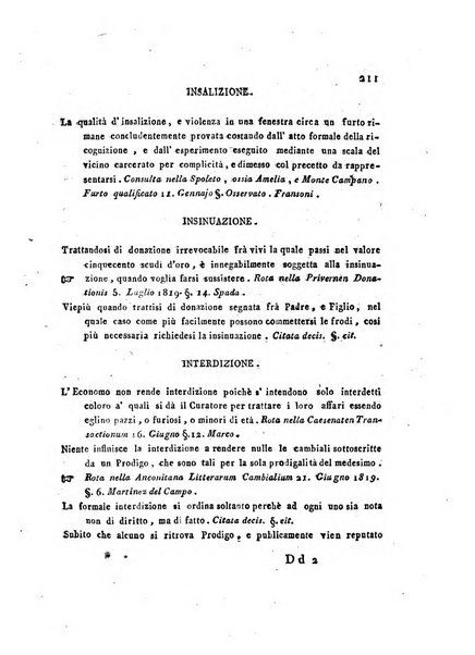 Repertorio generale di giurisprudenza dei tribunali romani