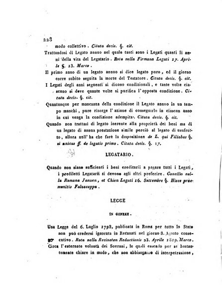 Repertorio generale di giurisprudenza dei tribunali romani