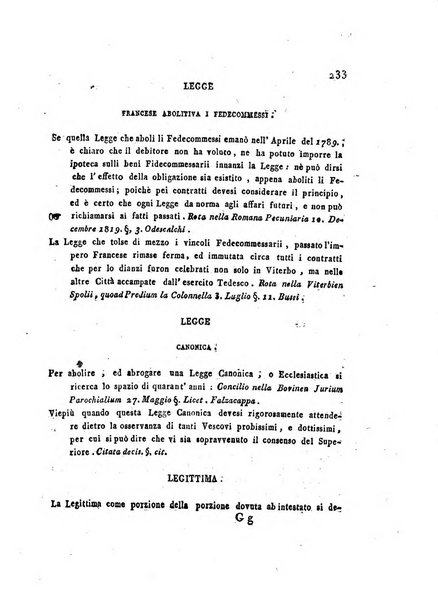 Repertorio generale di giurisprudenza dei tribunali romani