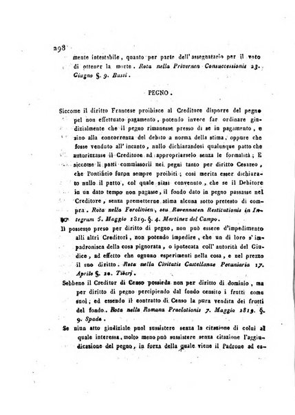 Repertorio generale di giurisprudenza dei tribunali romani