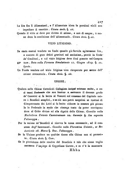 Repertorio generale di giurisprudenza dei tribunali romani