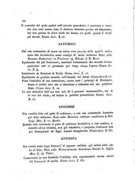 Repertorio generale di giurisprudenza dei tribunali romani