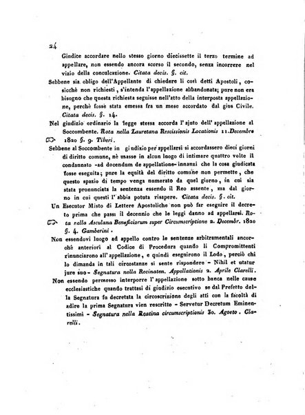 Repertorio generale di giurisprudenza dei tribunali romani