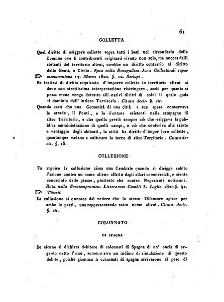 Repertorio generale di giurisprudenza dei tribunali romani