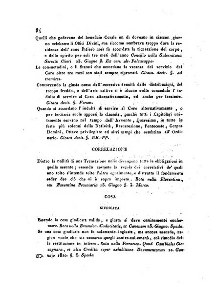 Repertorio generale di giurisprudenza dei tribunali romani