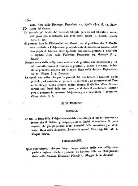 Repertorio generale di giurisprudenza dei tribunali romani