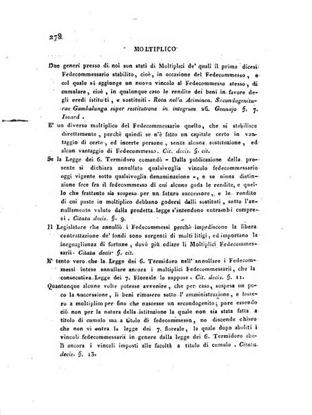 Repertorio generale di giurisprudenza dei tribunali romani