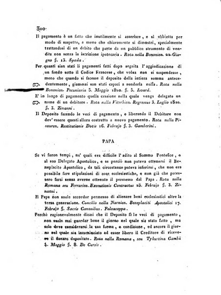 Repertorio generale di giurisprudenza dei tribunali romani