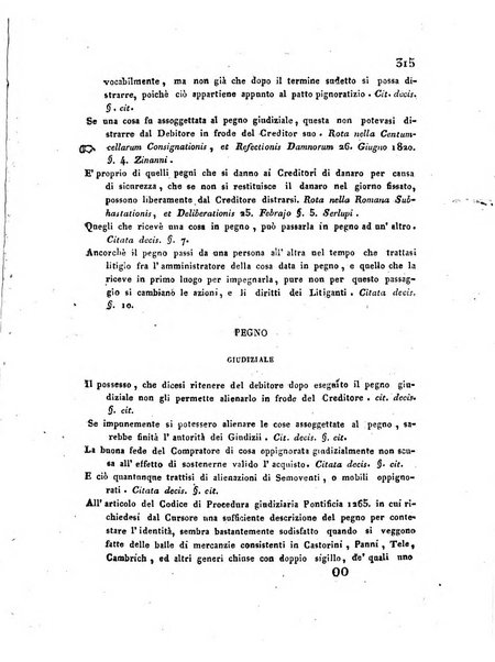 Repertorio generale di giurisprudenza dei tribunali romani