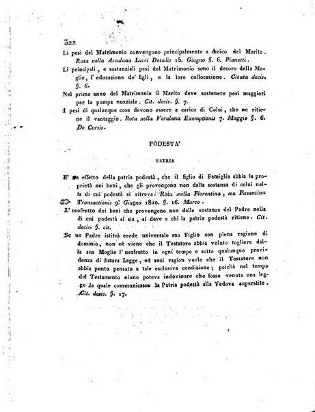 Repertorio generale di giurisprudenza dei tribunali romani