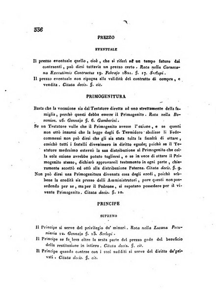 Repertorio generale di giurisprudenza dei tribunali romani