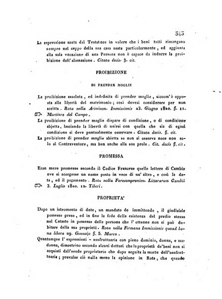 Repertorio generale di giurisprudenza dei tribunali romani