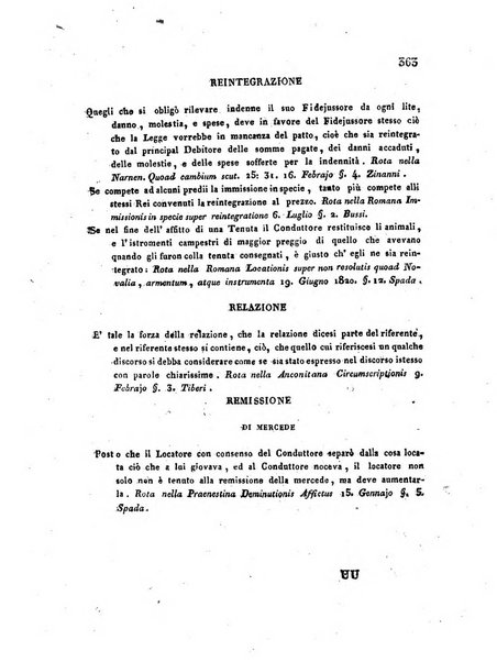 Repertorio generale di giurisprudenza dei tribunali romani